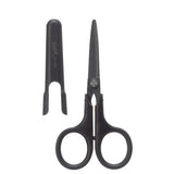 Raymay Kept Compact Travel Scissors - Coal Black