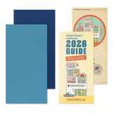Traveler's Company 2026 Agenda Refill - Weekly + Memo, Set of 2