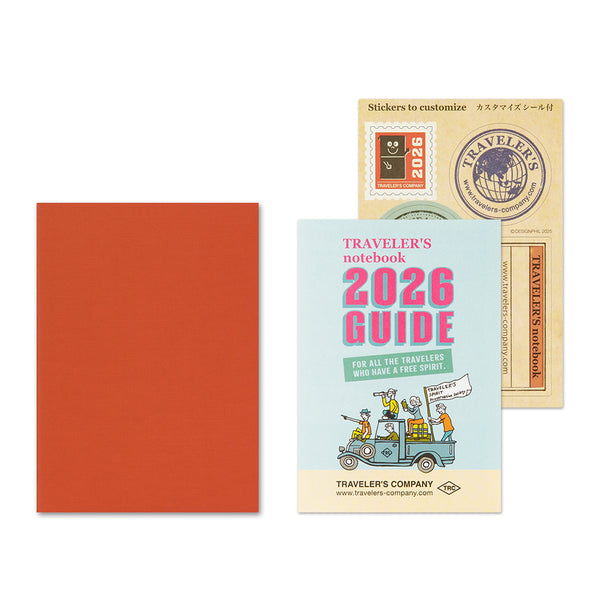 Traveler's Company 2026 Agenda Passport Refill - Monthly