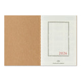 Traveler's Company 2026 Agenda Passport Refill - Monthly