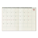 Traveler's Company 2026 Agenda Passport Refill - Monthly