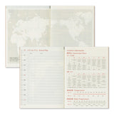 Traveler's Company 2026 Agenda Passport Refill - Monthly