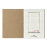 Traveler's Company 2026 Agenda Passport Refill - Weekly, Set of 2