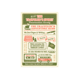 Traveler's Company 2026 Agenda Passport Refill - Plastic Ruler Sheet
