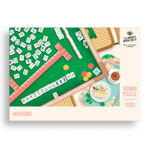 I'll Know It When I See It 1000pc Puzzle - Mahjong