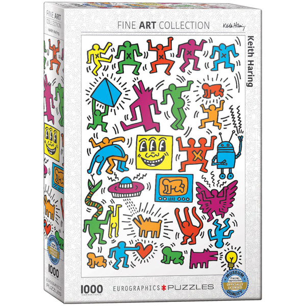 Eurographics 1000pc Puzzle - Keith Haring Collage