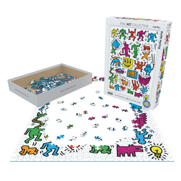 Eurographics 1000pc Puzzle - Keith Haring Collage