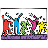 Eurographics 100pc Puzzle - Keith Haring Dancing Figures
