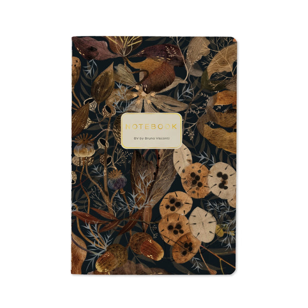 Bruno Visconti A5 Notebook - Lush Leaves