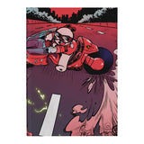 Weekend Characters Notebook, Large - Hamster Biker