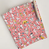 Weekend Characters Notebook, Large - Hamster Activities