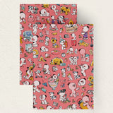 Weekend Characters Notebook, Large - Hamster Activities