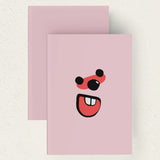 Weekend Characters Notebook, Large - Hamster Face