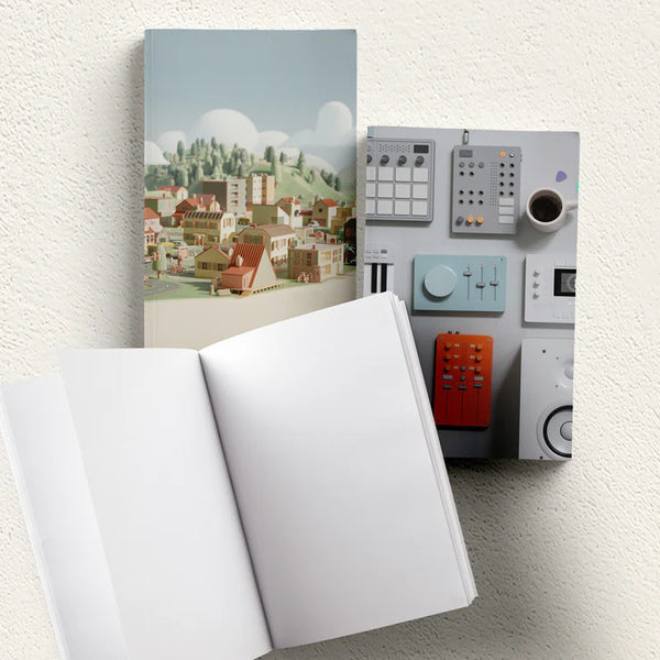 Weekend Characters Notebook, Medium - Synthesizer