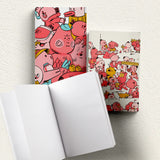 Weekend Characters Notebook, Medium - Hamsters Crowd