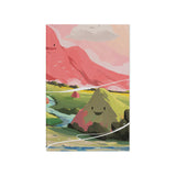 Weekend Characters Pocket Notebook - Smiling Mountains