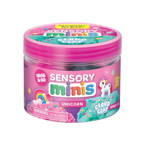 Creativity for Kids Sensory Cloud Clay Minis - Unicorn