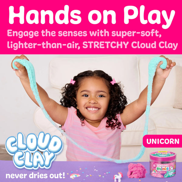 Creativity for Kids Sensory Cloud Clay Minis - Unicorn