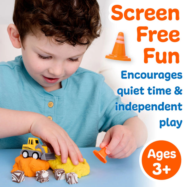Creativity for Kids Sensory Cloud Clay Minis - Construction