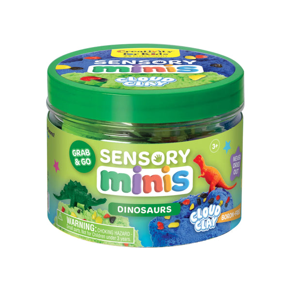 Creativity for Kids Sensory Cloud Clay Minis - Dinosaurs