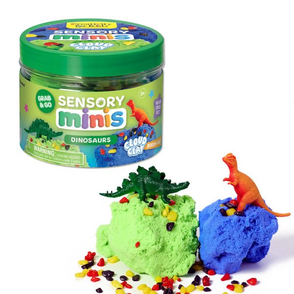 Creativity for Kids Sensory Cloud Clay Minis - Dinosaurs