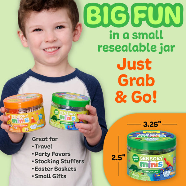 Creativity for Kids Sensory Cloud Clay Minis - Dinosaurs