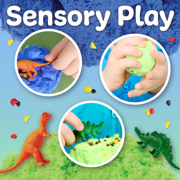 Creativity for Kids Sensory Cloud Clay Minis - Dinosaurs
