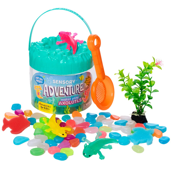Creativity for Kids Sensory Adventure - Water Play Axolotls