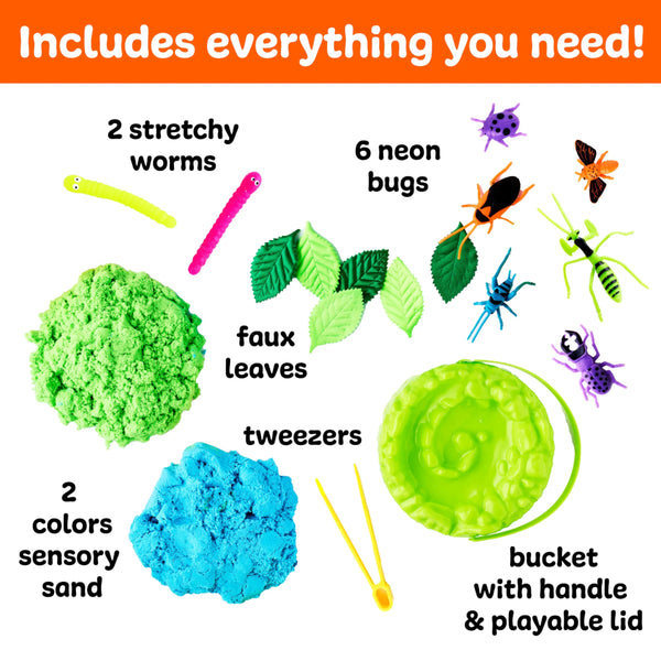Creativity for Kids Sensory Adventure - Neon Bugs
