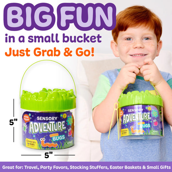 Creativity for Kids Sensory Adventure - Neon Bugs