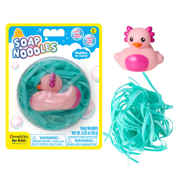 Creativity for Kids Soap Noodles - Axolotl