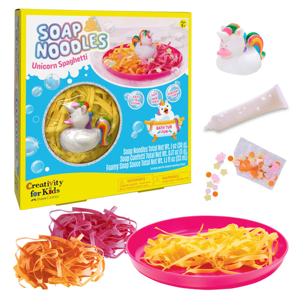 Creativity for Kids Soap Noodles Kit - Unicorn Spaghetti