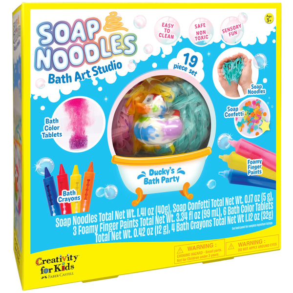 Creativity for Kids Soap Noodles Kit - Bath Art Studio