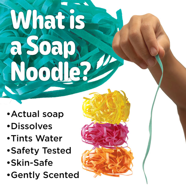 Creativity for Kids Soap Noodles Kit - Bath Art Studio