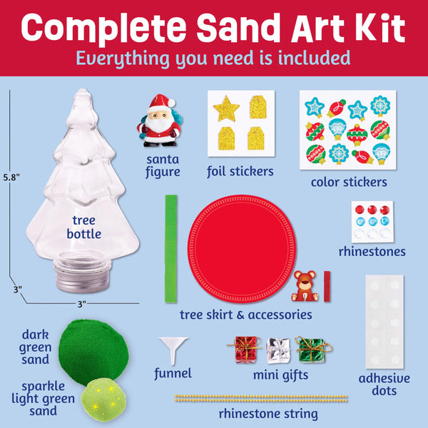 Creativity for Kids Sand Art Kit - Christmas Tree