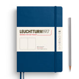 Leuchtturm1917 A5 Medium Notebooks - Blank INDIGO