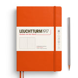 Leuchtturm1917 A5 Medium Notebooks - Dotgrid PUMPKIN