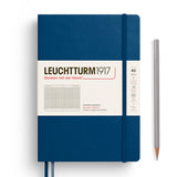 Leuchtturm1917 A5 Medium Notebooks - Grid INDIGO