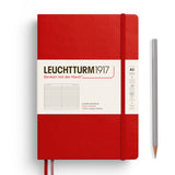 Leuchtturm1917 A5 Medium Notebooks - Ruled CHERRY
