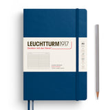Leuchtturm1917 A5 Medium Notebooks - Ruled INDIGO