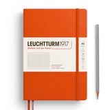 Leuchtturm1917 A5 Medium Notebooks - Ruled PUMPKIN