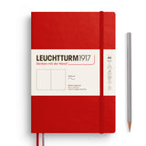 Leuchtturm1917 A5 Medium Softcover Notebook - Blank CHERRY