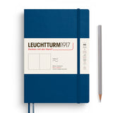 Leuchtturm1917 A5 Medium Softcover Notebook - Blank INDIGO