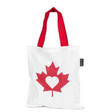 Abbott Cotton Tote Bag - Maple Leaf with Heart