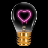Abbott LED Light: Pink Heart, Lightbulb