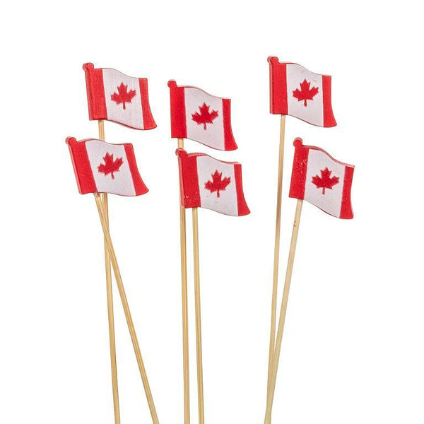 Abbott Food Picks 80pk - Canada Flag