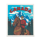 Abbott Swedish Sponge Cloth - Canada Mountie Dishcloth