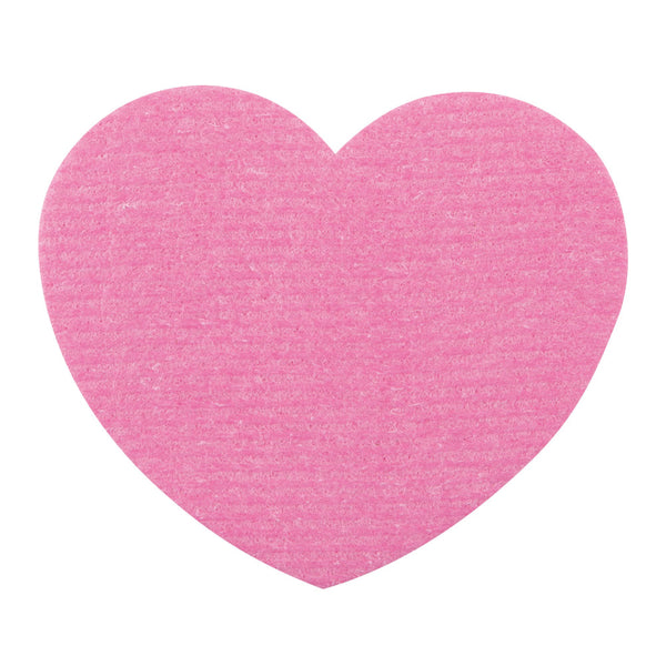 Ecologie Swedish Sponge Cloth - Pink Heart Shaped