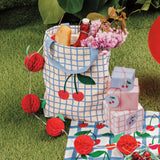 Danica Jubilee Fold-Up Pocket Tote - Very Cherry