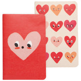 Danica Jubilee Pocket Notebooks Set of 2 - Heart to Heart